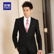 断码清仓，中国驰名商标：罗蒙 男士 春季商务休闲西服外套
