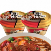 康师傅 速达面馆礼盒装 红烧牛肉*2+香辣牛肉*2