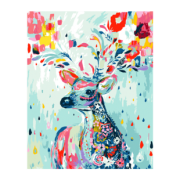 千色魔方 DIY数字油画 40*50cm 送画板+水平仪+画笔 13元包邮（需用券）