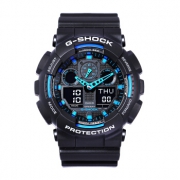 CASIO 卡西欧 G-SHOCK GA-100-1A2 双显运动男表 509元包邮