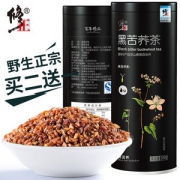 修正 四川大凉山黑苦荞茶 300g 常喝降三高