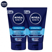 天猫 27号13点：妮维雅 男士洗面奶 水活多效 100g*2+50g赠品 14.99元（前200件五折价）