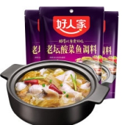 好人家 酸菜鱼调料包 350g*3袋