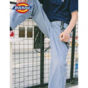 Dickies DK006470 男款阔腿印花背带裤