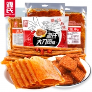 源氏 大辣片230*2包+老式豆筋200g+大刀肉辣条102g组合 24.9元包邮（需用券）