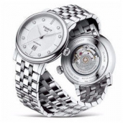 TISSOT 天梭 卡森臻我系列 T122.207.11.036.00 女士自动机械手表