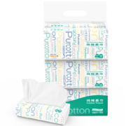 干湿两用！PurCotton全棉时代 纯棉柔巾100抽*6包 94.5元包邮