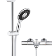 GROHE 高仪 26112000+34598000 恒温带下出水淋浴花洒套装 1418元包邮（需100定金，4月1日付尾款）