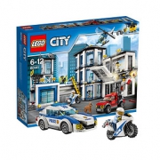 丹麦LEGO乐高进口城市警察总局60141积木玩具+凑单品