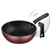 88VIP：COOKER KING 炊大皇 C30F 平底不粘锅 30cm 66.41元包邮（前2小时，需用券）
