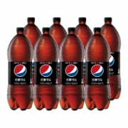 限地区：百事可乐 pepsi 无糖碳酸饮料 可乐型汽水 2Lx8瓶