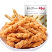 百草味  特产手工小麻花 麻花小脆120g*2件