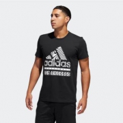 阿迪达斯  adidas 男装篮球 运动短袖