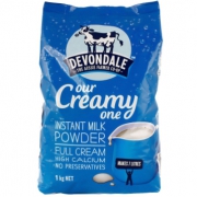 Devondale 德运 全脂成人奶粉 1kg 54.9元