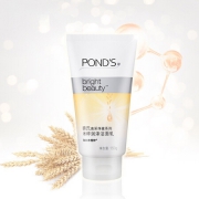 京东PLUS会员：POND'S 旁氏 亮采净白系列 米粹润白洁面乳 150g *5件