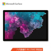 Microsoft 微软 Surface Pro 6 二合一平板电脑笔记本 12.3英寸 i5-8250U 8GB 256GB 亮铂金