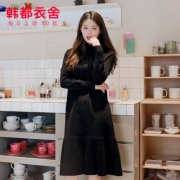 韩都衣舍 NG9991 女士针织连衣裙 *2件