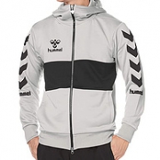 Hummel 大黄蜂 Play Sweat 男士连帽抓绒夹克 HAP8219