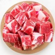 艾克拜尔 新西兰雪花牛肉块 2斤