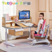 Totguard 护童 实木系列 HTH-512SNW HTY-620 学习桌椅套装
