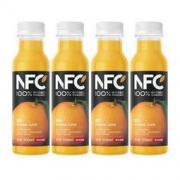 限地区：农夫山泉 NFC果汁（冷藏型）100%鲜榨橙汁 300ml*4瓶 *3件