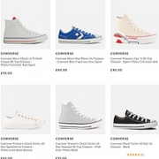 Chuck 70特别系列也参加 ！Converse 多款新配色 上新8折