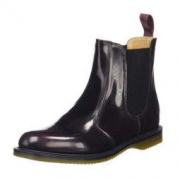 Dr.Martens Flora Leather Chelsea 女士短靴