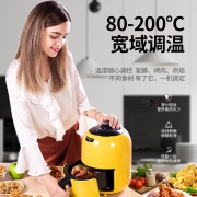 补券，无油低脂更健康，轻松自制KFC：英国 ZITALEN 智能无油空气炸锅 2L