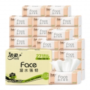 5日0点： 洁柔抽纸 Face系列 3层110抽27包 *5件