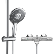 GROHE 高仪 26112000+34594000 维达利Rain恒温花洒套装 无下出水 1347元包邮（限2小时）