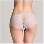 wonderbra WSWPT6F29T 灰色无痕蕾丝内裤 *7件