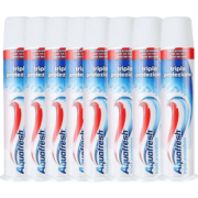 88VIP：Aquafresh 按压式三色牙膏 100ml*8支装 97.43元含税包邮（需用券，前1小时且前500件）