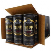 青岛啤酒（Tsingtao）黑啤500ml*12听 大罐整箱装 （新老包装随机发放）