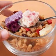 含18种果粒谷物、＞50%果粒：北海白色恋人 酸奶坚果水果燕麦片 450g