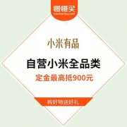 小米有品：十周年米粉节 自营小米全品类 4折起直降+定金最高抵900元