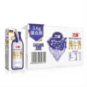 京东PLUS会员：Lacheer 兰雀 脱脂纯牛奶 1L*12盒 *2件