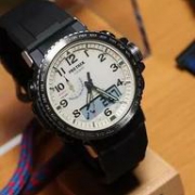 全球6局电波：CASIO 卡西欧 PROTREK PRW-50Y-1BJF 太阳能电波手表
