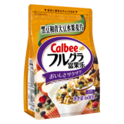 88VIP：Calbee 卡乐比 黑豆&青大豆风味 水果麦片 600g *3件 +凑单品 82.98元（双重优惠）