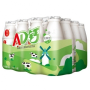 吾尚AD钙奶整箱220ml*16大瓶发酵型儿童牛奶酸奶饮料早餐批发