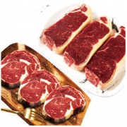 HUADONG 澳洲草饲牛排套装 800g（眼肉、西冷各3片） *2件