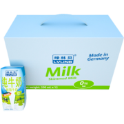 ￥29.9 【绿林贝】零脂肪纯牛奶200ml*12盒
