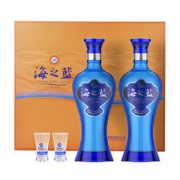 洋河 蓝色经典 海之蓝 浓香型白酒 52度 480ml*2瓶