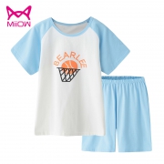 猫人（MiiOW）儿童 短袖家居服*3件