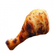 艾萱 仿真烤鸡腿抱枕 20cm