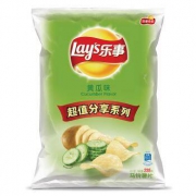 PLUS：乐事 薯片 黄瓜味 235g