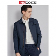 红豆 HWX8F3201·男士中长款风衣