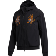 10点开始：adidas 阿迪达斯 运动型格 GG0767 男款夹克外套 低至224.45元（限时折扣）