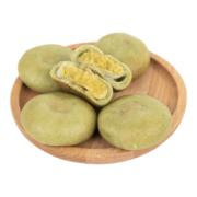 上行斋 雪媚娘绿豆饼 500g 9.99元包邮