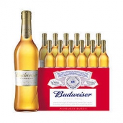 百威（Budweiser）金尊啤酒 大瓶装 500ml*12瓶 Supreme