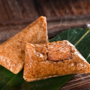 满分好评，百年老字号：知味观 新鲜手工大肉粽 100gx10个